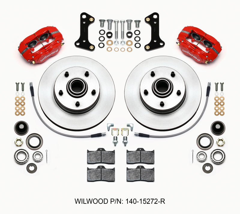 Wilwood Forged Dynalite-M Front Disc Brake Kit for 1964-1974 GM A-Body, X-Body, and 1967-69 F-Body Vehicles