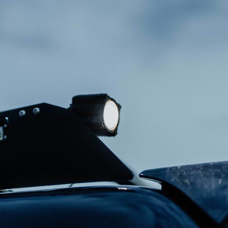 KC HiLiTES FLEX ERA 1 LED Backup Light Kit with Extended Wiring for Enhanced Visibility