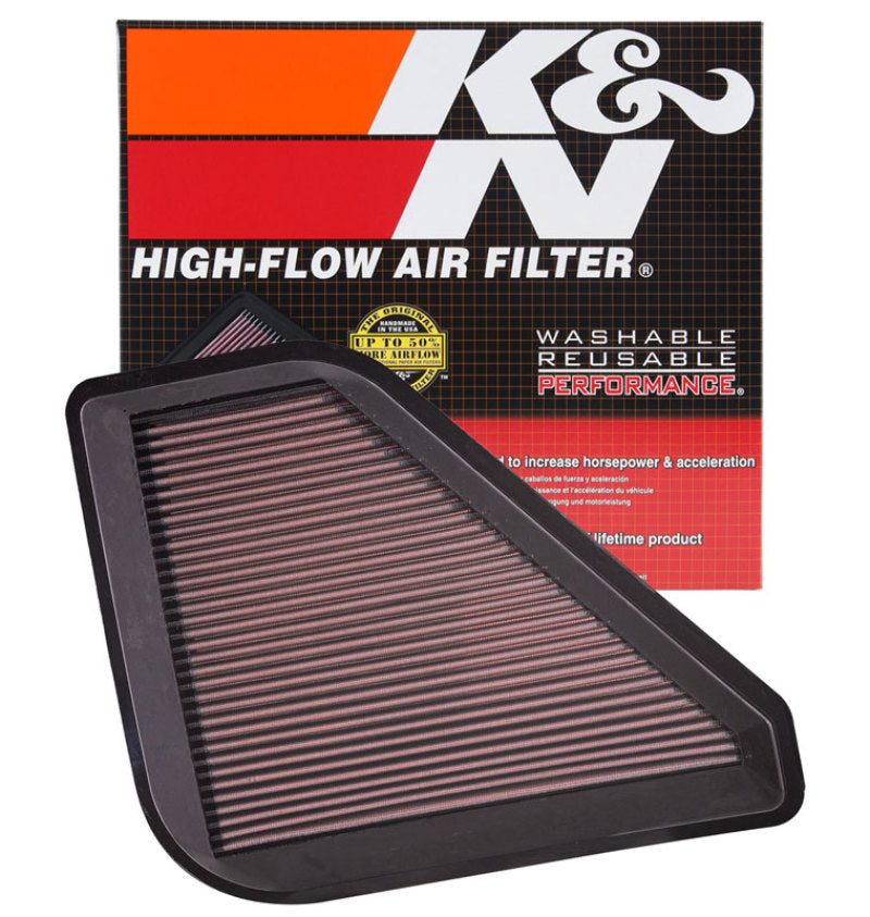 K&N Engineering Part 33-2394 High-Flow Air Filter for Chevrolet Traverse, Saturn Outlook, and GMC Acadia 3.6L