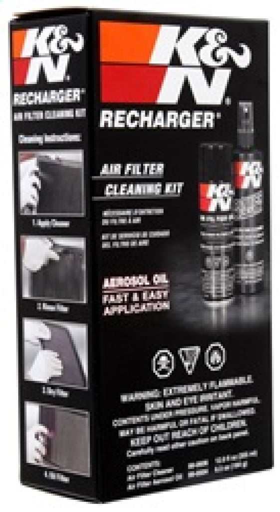 K&N Engineering Aerosol Oil Recharger Service Kit for Oiled Cotton Air Filters - Part Number KN99-5000
