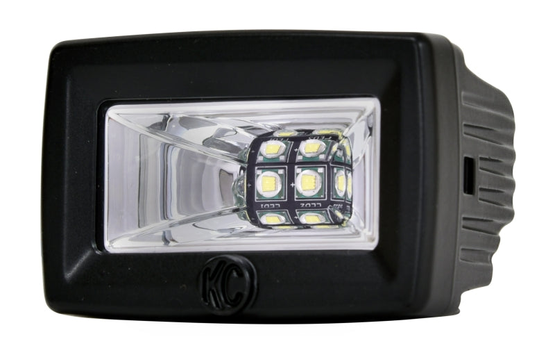 KC HiLiTES C-Series 2-inch C2 LED Area Flood Light - 20W, Black