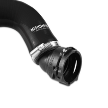 Load image into Gallery viewer, Mishimoto 15+ Ford Mustang GT Black Silicone Upper Radiator Hose Kit Part Number misMMHOSE-MUS8-15UBK