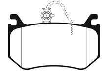 Load image into Gallery viewer, EBC Yellowstuff Rear Brake Pads for 2016+ Alfa Romeo Giulia and Stelvio * High Friction Street and Track Performance