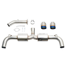 Load image into Gallery viewer, Injen SES1343ABTT Hyundai Veloster N 2019-2022 Performance Stainless Steel Axle Back Exhaust System with Burnt Titanium Tips