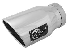 Load image into Gallery viewer, aFe Diesel Exhaust Tip Bolt-On Black Finish, 5 Inch Inlet x 7 Inch Outlet x 12 Inch Length