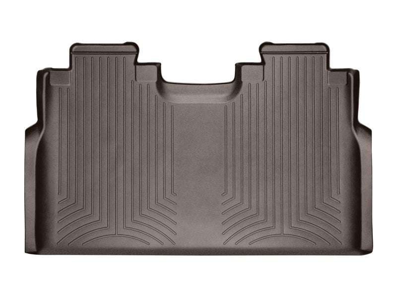 WeatherTech DigitalFit FloorLiner for Rear of 2015-2016 Ford F-150 in Cocoa * Custom Fit for Absolute Interior Protection