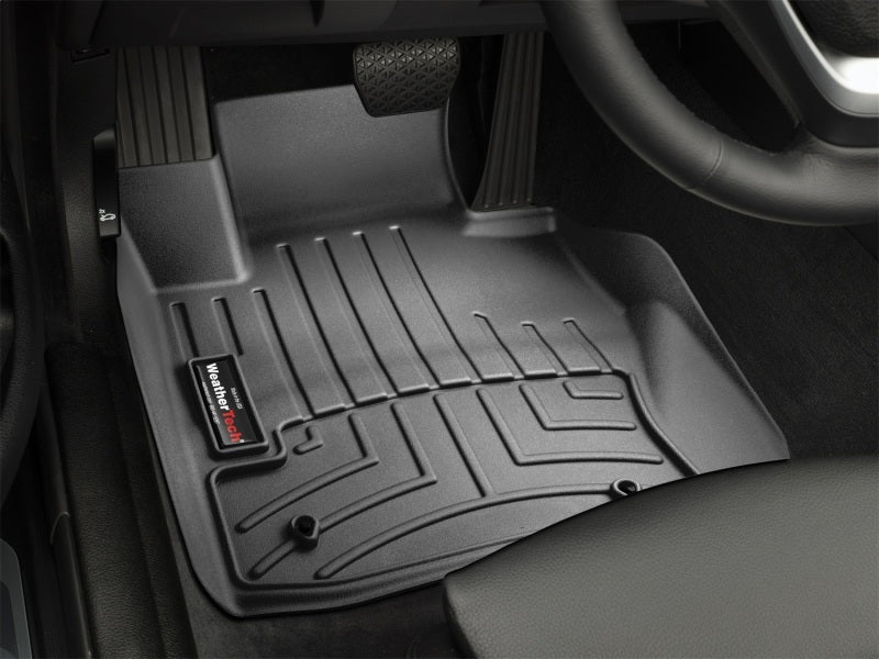 WeatherTech FloorLiner DigitalFit Front Floor Mats, Black, for BMW 4-Series xDrive – Part 445701
