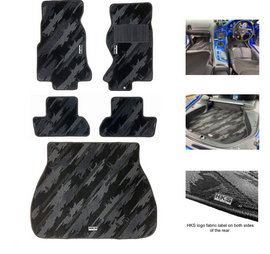 HKS FD3S Full Set of Floor Mats for Right-Hand Drive Vehicles