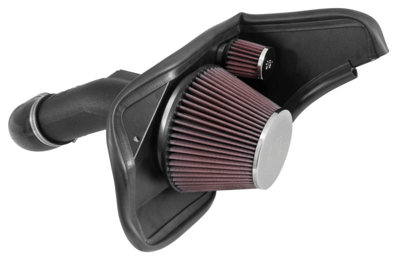 K&N Engineering Part 63-3084 Cold Air Intake System for 2013-2015 Cadillac ATS V6 3.6L - Enhanced Horsepower & Torque