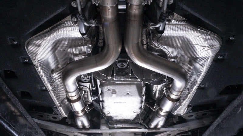 Stainless Works 2016-2019 Cadillac CTS-V Sedan Headers with 2-inch Primaries and X-Pipe Connection