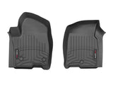 WeatherTech DigitalFit Front FloorLiner for 2021 Chevrolet Suburban and Tahoe in Black