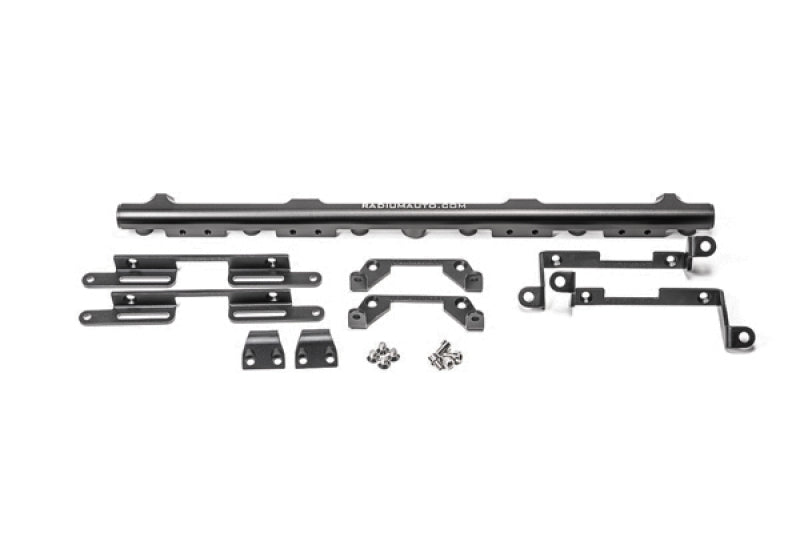 Radium Engineering Ford Barra Fuel Rail with High Flow 8AN ORB Ports