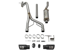 Load image into Gallery viewer, aFe Rebel Series Dual Center Exit Cat-Back Exhaust System for 2007-2017 Jeep Wrangler (V6-3.6L/3.8L)