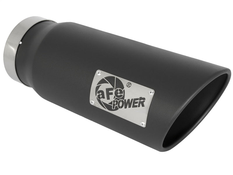 aFe Power MACH Force-Xp 5-inch Inlet x 6-inch Outlet Black Exhaust Tip * Part #afe49T50601-B15