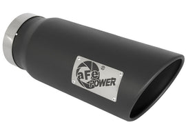 aFe Power MACH Force-Xp 5-inch Inlet x 6-inch Outlet Black Exhaust Tip * Part #afe49T50601-B15