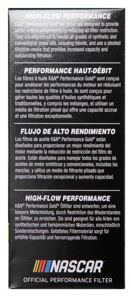 K&N Engineering KNNHP-7015 Cartridge Oil Filter for Audi Vehicles