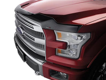 Load image into Gallery viewer, WeatherTech 2010+ Dodge Ram 2500/3500 Hood Protector - Low Profile, Aerodynamic Bug and Debris Shield in Dark Smoke