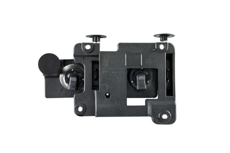 ANZO 1988-1998 Chevrolet C1500 Smoke Lens Crystal Headlight Set