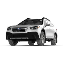 Load image into Gallery viewer, Rally Armor UR Mud Flaps for Honda Civic and Subaru Outback – Black with Grey Logo, Part Number RALMF66-UR-BLK/GRY
