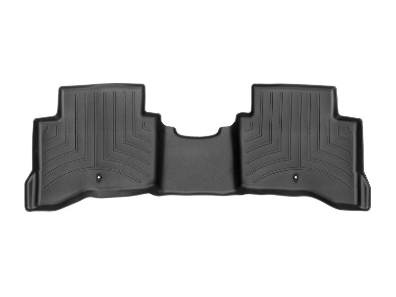 WeatherTech FloorLiner DigitalFit Rear Floor Mat Black for 2017-2019 Kia Niro - Part Number 4410363