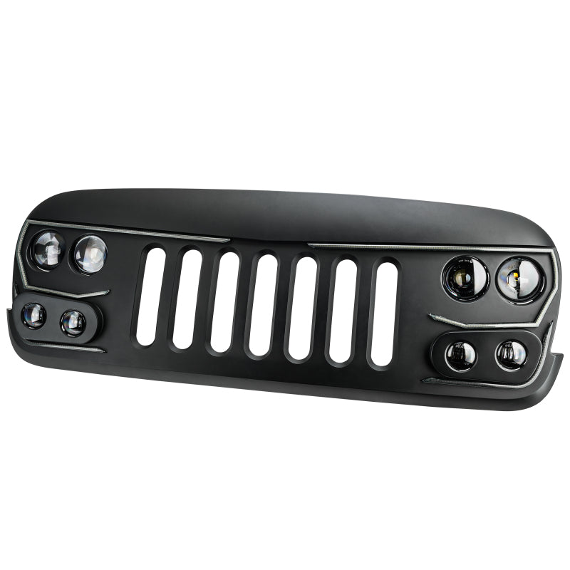 Oracle Vector Series Full LED Grille for Jeep Wrangler JK - Model ORL5817-PRO