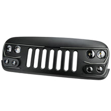 Load image into Gallery viewer, Oracle Vector Series Full LED Grille for Jeep Wrangler JK - Model ORL5817-PRO