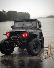 Load image into Gallery viewer, Oracle Lighting 7-Inch High Powered LED Headlights with ColorSHIFT for Jeep Wrangler and Off-Road Vehicles