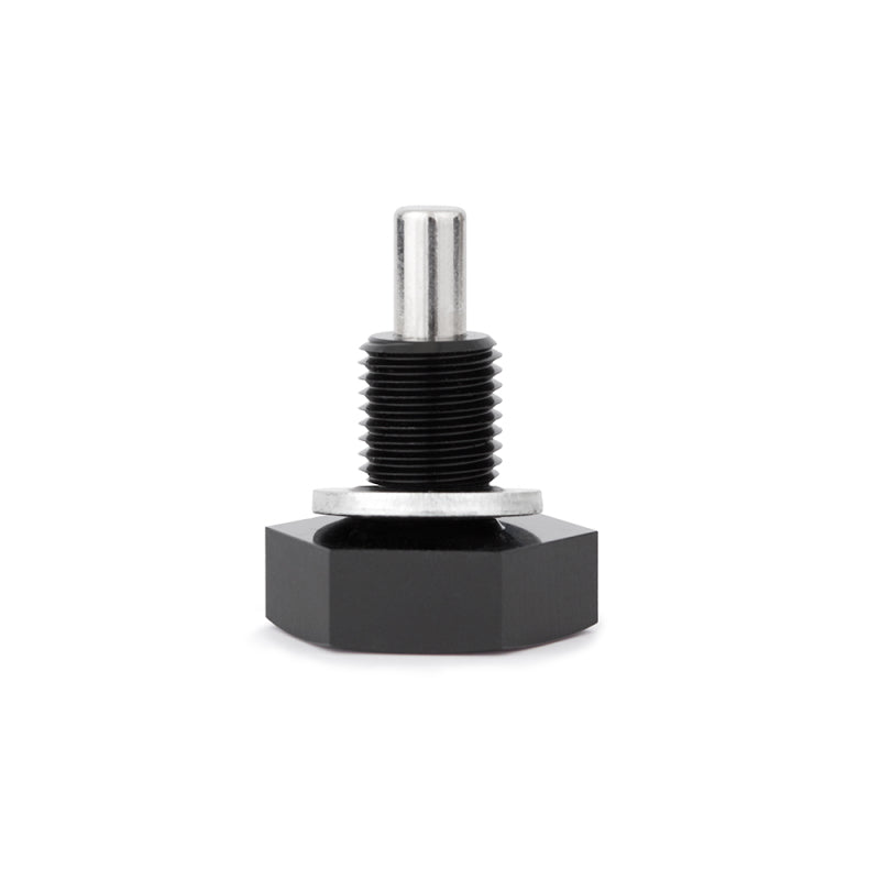 Mishimoto Magnetic Oil Drain Plug M12x1.75 Black - Protect Your Engine from Metal Fragments