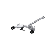 Load image into Gallery viewer, MBRP Armor Pro Series Cat-Back Exhaust System for Toyota GR Corolla 2023-2025 with Dual Split Rear Exit and Carbon Fiber Tips