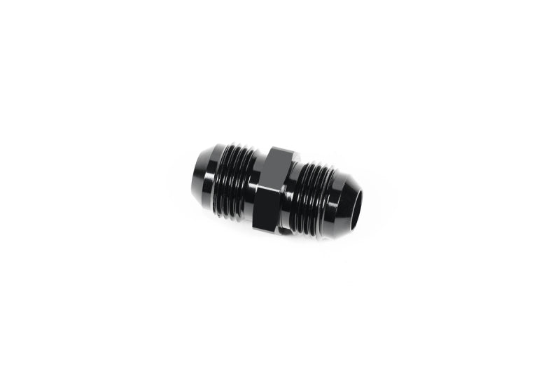 Radium Engineering 8AN Male to 8AN Male Fitting - Anodized Black Aluminum