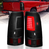 ANZO 2003-2006 Chevy Silverado 1500 LED Taillights with Smoke Lens and Black Housing