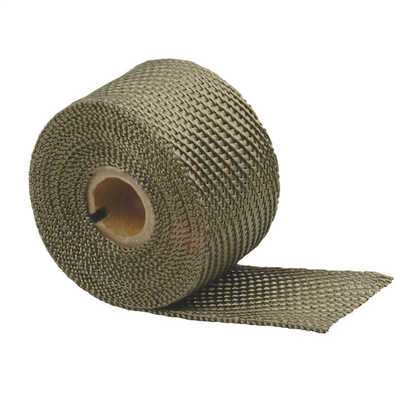DEI Titanium Exhaust Wrap 2in x 25ft with LR Technology for Automotive and Motorcycle Performance