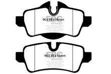 Load image into Gallery viewer, EBC Ultimax OEM Replacement Rear Brake Pads for Mini Cooper 2010-2011