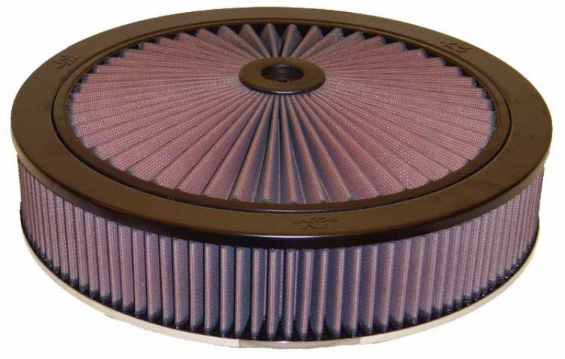 K&N Engineering X-Stream Top Assembly for Automotive Air Intake - 14 inch OD, 5.125 inch Neck Flange, 4.62 inch Height with Vent