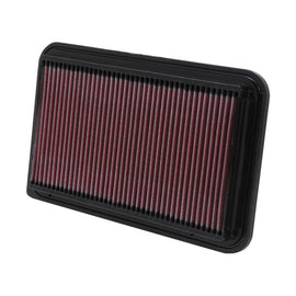 K&N Engineering Part 33-2260 High-Flow Reusable Air Filter for Toyota Camry, Lexus RX, and Sienna