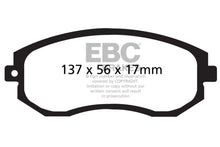 Load image into Gallery viewer, EBC Greenstuff 12+ Series Front Brake Pads for Scion FR-S and Subaru BRZ