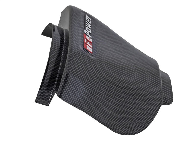 aFe MagnumFORCE Intake Rain Shield for Dodge Challenger and Charger 2015-2019 with Carbon Finish