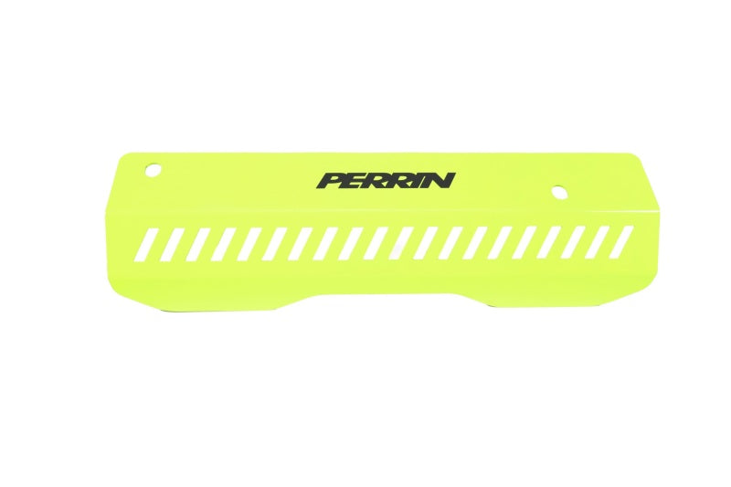 Perrin Performance Neon Yellow Pulley Cover for 2022-2025 Subaru WRX - Short Version for Use with Perrin AOS