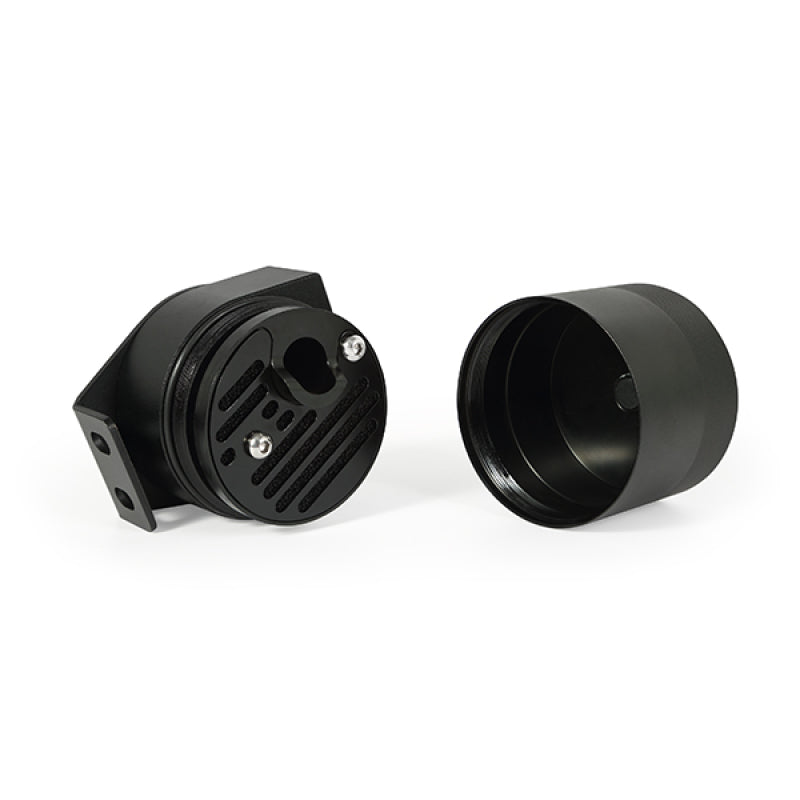 Mishimoto 03-07 Ford 6.0L Powerstroke High-Flow Baffled Oil Catch Can Kit