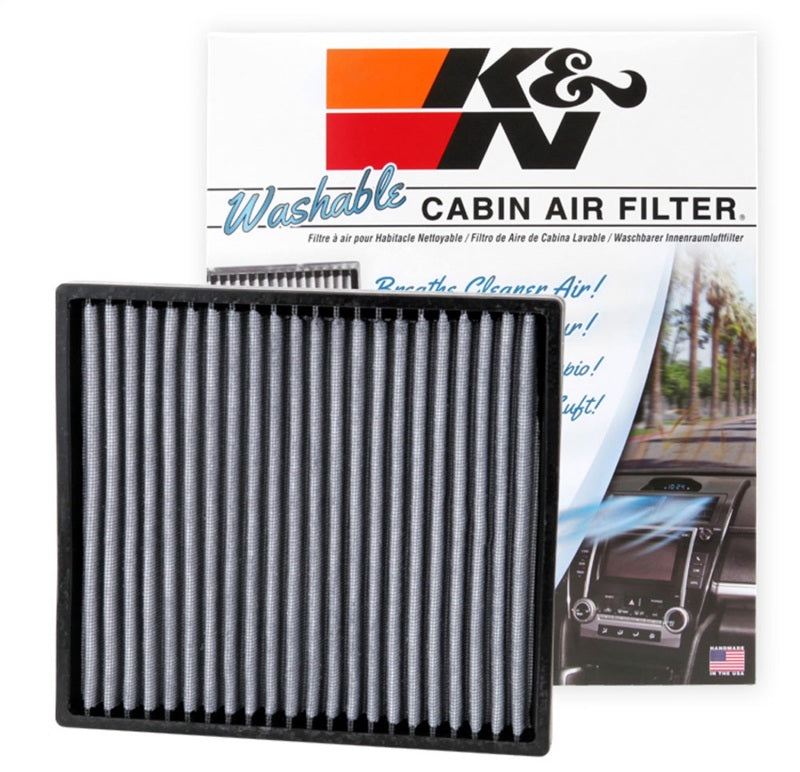 K&N Engineering Part KN-NVF2007 Washable Cabin Air Filter for Kia Forte 2010-2012 and Hyundai Genesis Coupe 2011