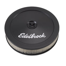 Load image into Gallery viewer, Edelbrock Pro-Flo Series 10-inch Chrome Round Air Cleaner with Paper Element, Part #1203