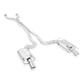 Stainless Works 2009-2015 Cadillac CTS-V Sedan 3-Inch Exhaust System with X-Pipe and Double Wall Tips
