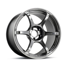 Load image into Gallery viewer, Advan RG-4 18x9.5 +38 Racing Hyper Black and Ring Wheel (Part No.avnYA48J38EHBR)
