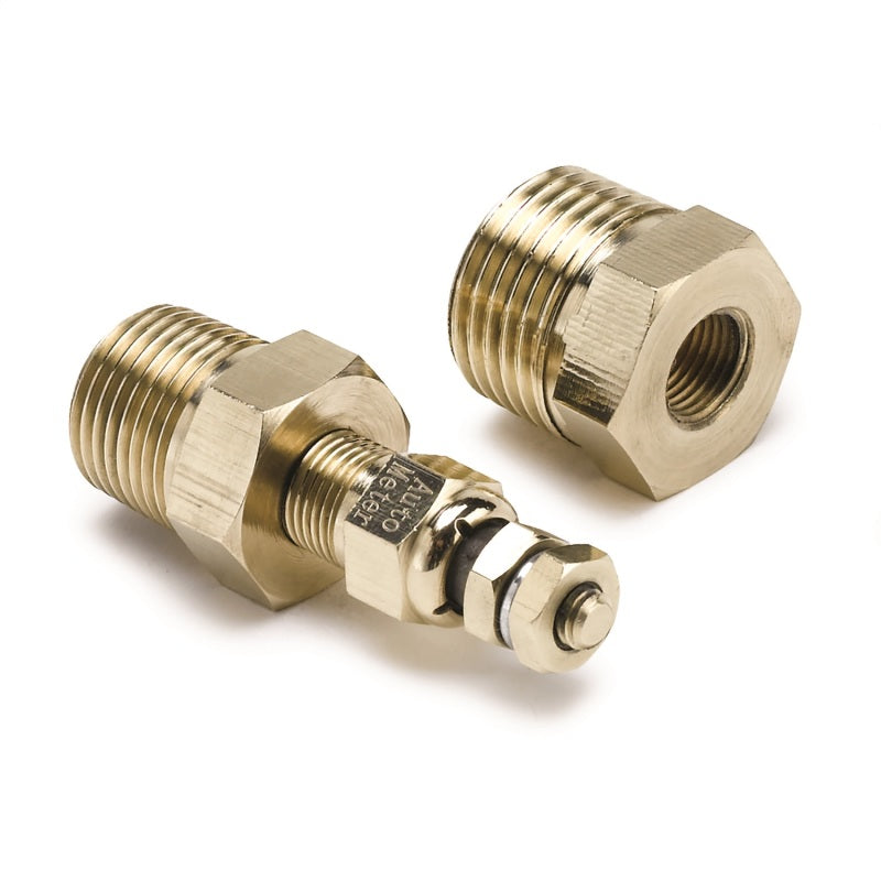 AutoMeter Arctic White 3-3/8 inch Quad Gauge Set with 100 PSI, 250°F, 8-18V Voltage, and Fuel Level Monitoring