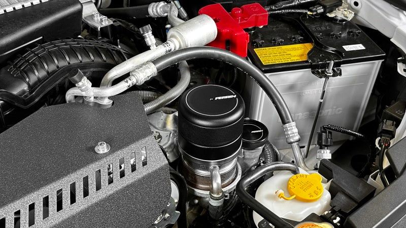 Perrin Performance Black Oil Filter Cover for Subaru WRX and BRZ/FR-S/86/GR86 (2013-2025)