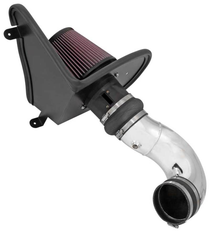 K&N Engineering Cold Air Intake System for Chevrolet Camaro SS 6.2L V8 - Part Number 69-4534TP