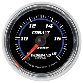 AutoMeter Cobalt 52mm Wideband Air/Fuel Ratio Gauge Part Number ATM6171