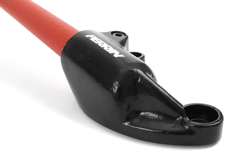 Perrin Performance Red Front Strut Brace for Subaru WRX STI, Forester, Crosstrek, and Legacy Models