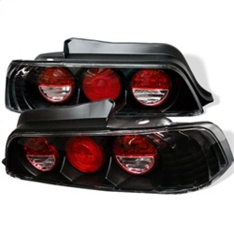 Spyder Honda Prelude 97-01 Euro Style Tail Lights in Black (Part #ALT-YD-HP97-BK)