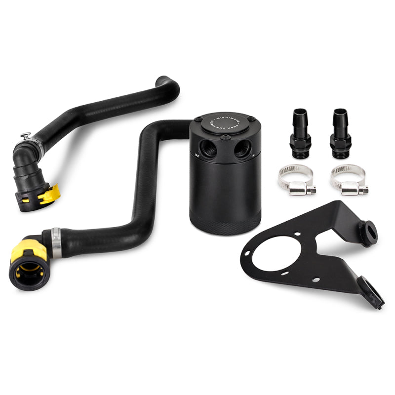 Mishimoto Baffled Oil Catch Can for 2021+ Ford Bronco 2.7L EcoBoost - PCV Side